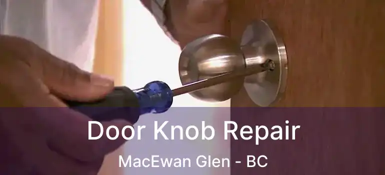  Door Knob Repair MacEwan Glen - BC