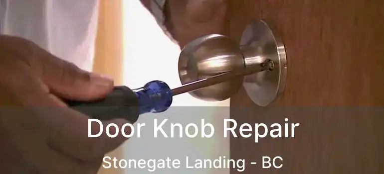  Door Knob Repair Stonegate Landing - BC