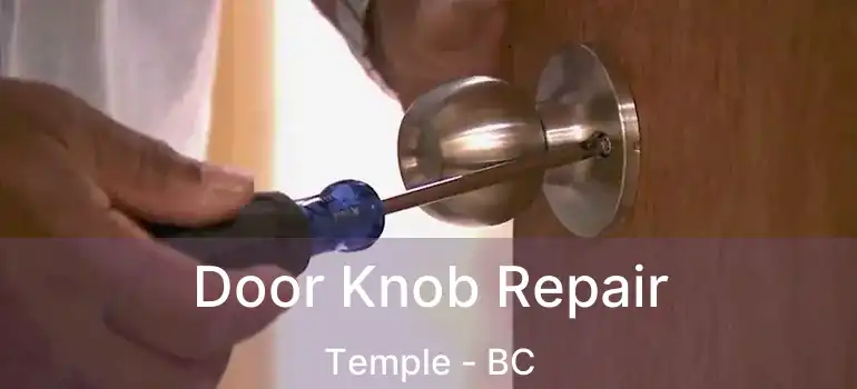  Door Knob Repair Temple - BC