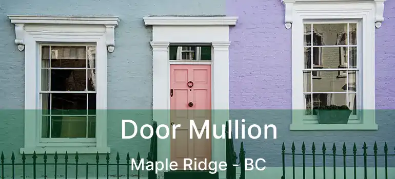  Door Mullion Maple Ridge - BC