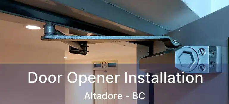  Door Opener Installation Altadore - BC