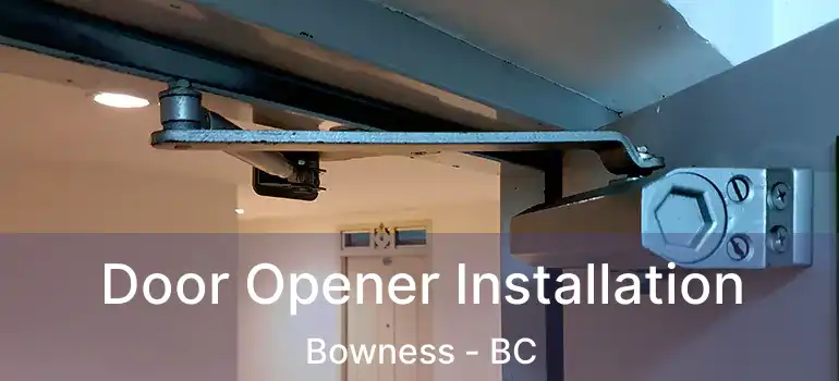  Door Opener Installation Bowness - BC
