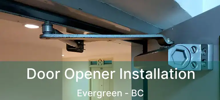  Door Opener Installation Evergreen - BC