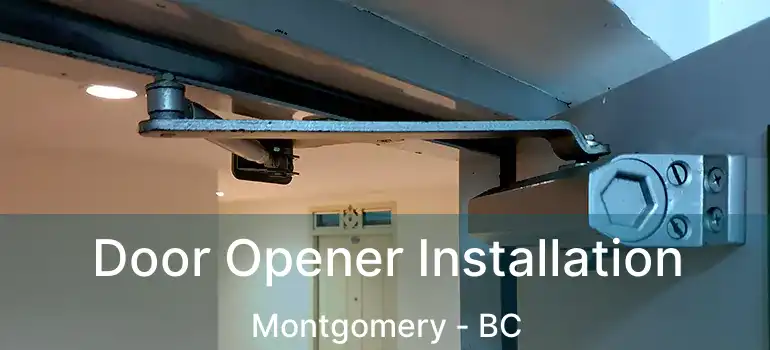  Door Opener Installation Montgomery - BC