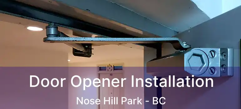  Door Opener Installation Nose Hill Park - BC
