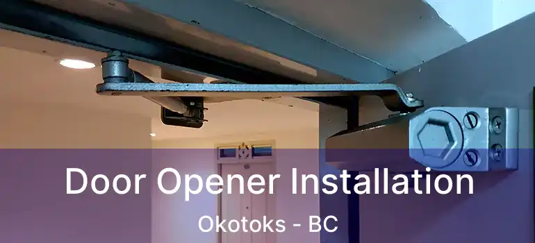  Door Opener Installation Okotoks - BC