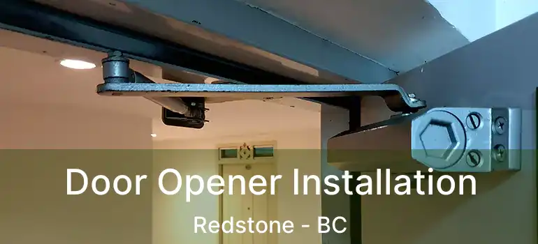  Door Opener Installation Redstone - BC