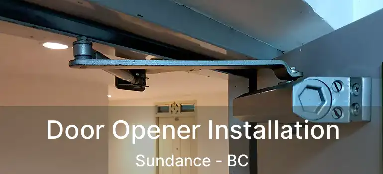  Door Opener Installation Sundance - BC