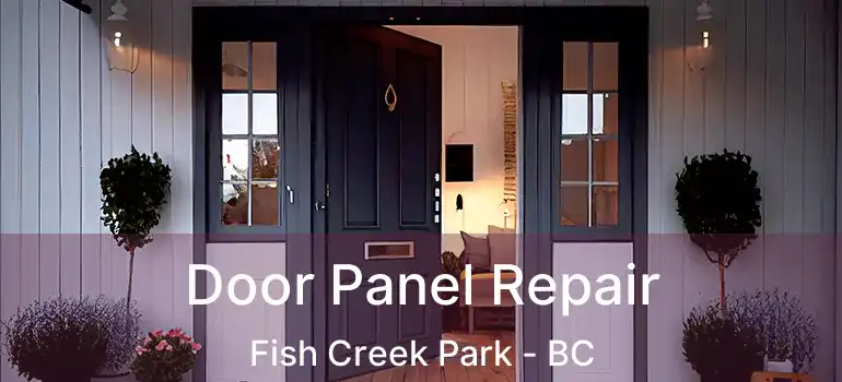  Door Panel Repair Fish Creek Park - BC