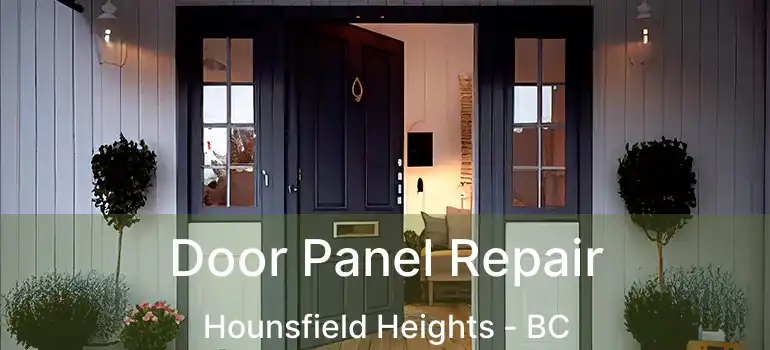  Door Panel Repair Hounsfield Heights - BC