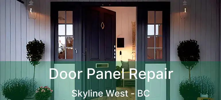  Door Panel Repair Skyline West - BC