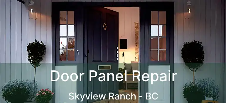  Door Panel Repair Skyview Ranch - BC