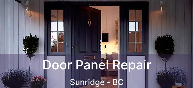  Door Panel Repair Sunridge - BC