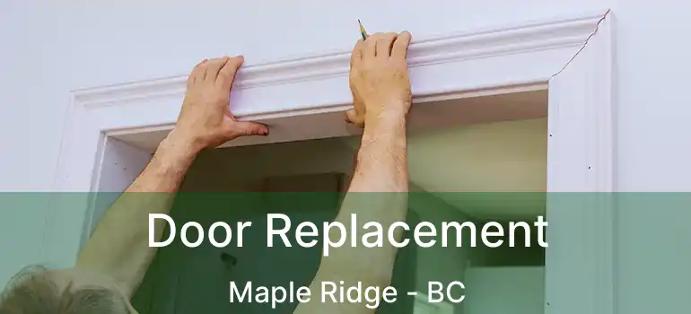  Door Replacement Maple Ridge - BC