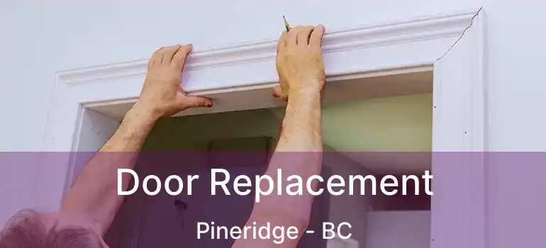  Door Replacement Pineridge - BC
