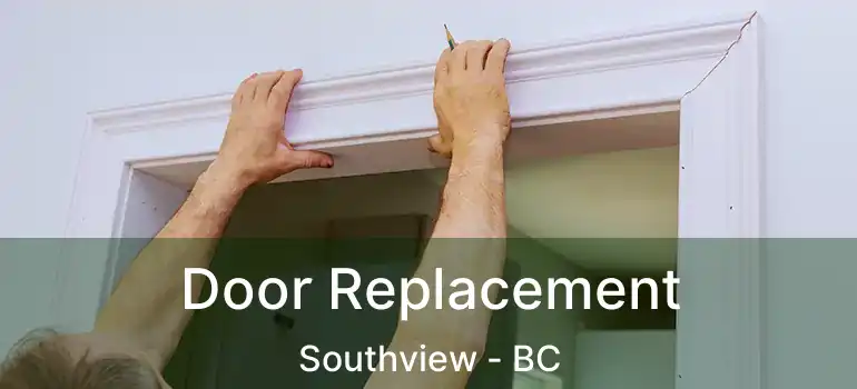  Door Replacement Southview - BC