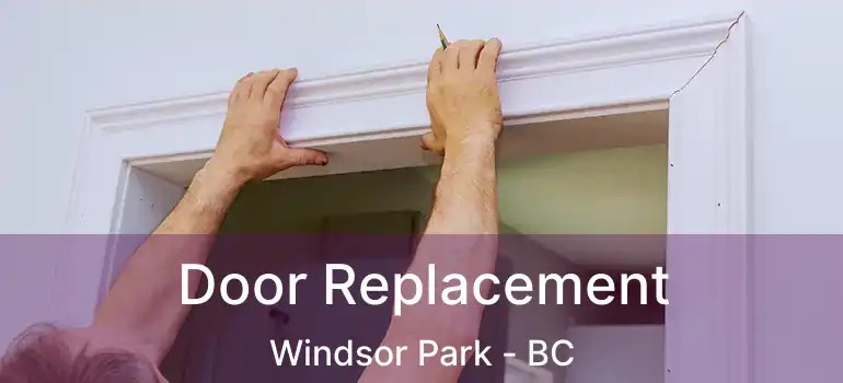  Door Replacement Windsor Park - BC