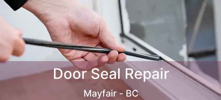  Door Seal Repair Mayfair - BC