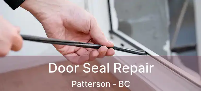  Door Seal Repair Patterson - BC