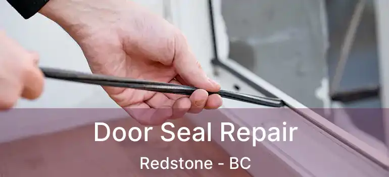  Door Seal Repair Redstone - BC