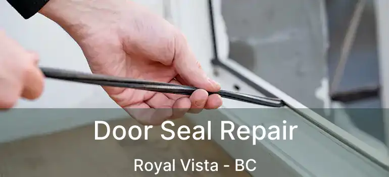  Door Seal Repair Royal Vista - BC