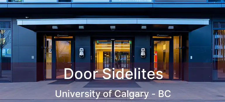  Door Sidelites University of Calgary - BC
