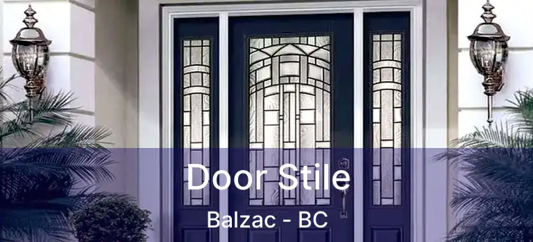  Door Stile Balzac - BC