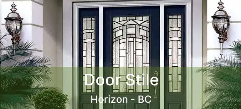  Door Stile Horizon - BC