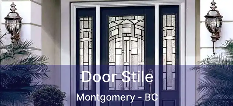  Door Stile Montgomery - BC