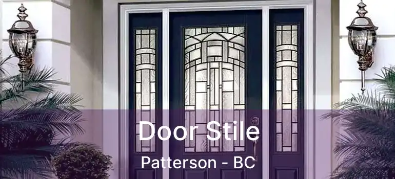 Door Stile Patterson - BC