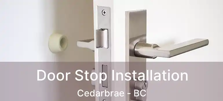  Door Stop Installation Cedarbrae - BC