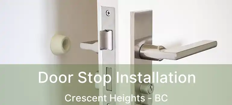  Door Stop Installation Crescent Heights - BC