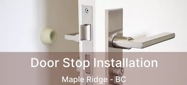  Door Stop Installation Maple Ridge - BC