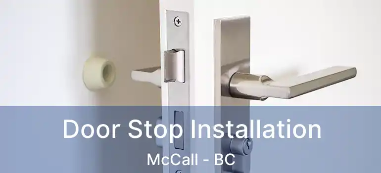  Door Stop Installation McCall - BC