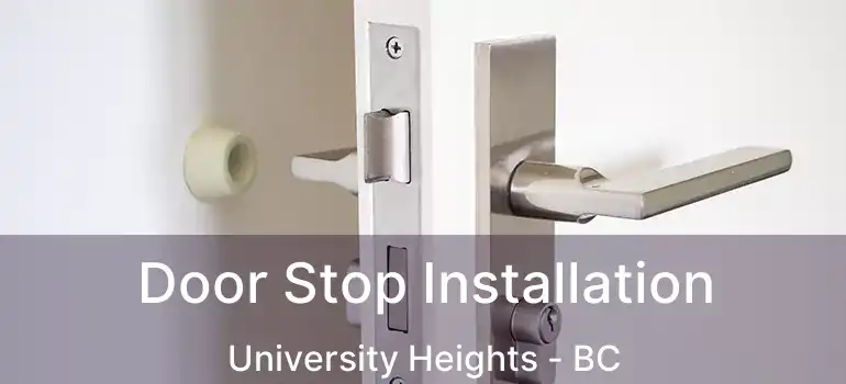  Door Stop Installation University Heights - BC