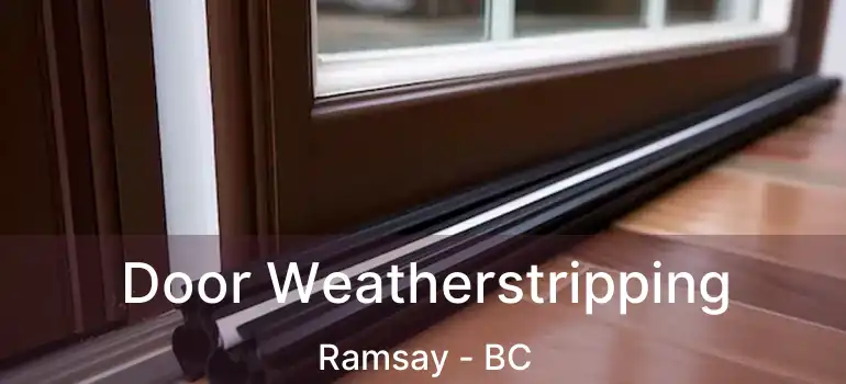  Door Weatherstripping Ramsay - BC