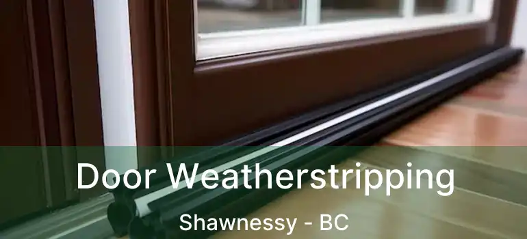  Door Weatherstripping Shawnessy - BC