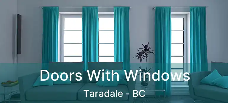  Doors With Windows Taradale - BC