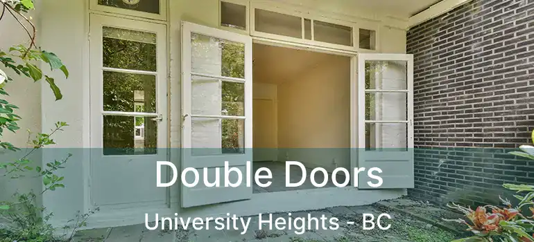  Double Doors University Heights - BC