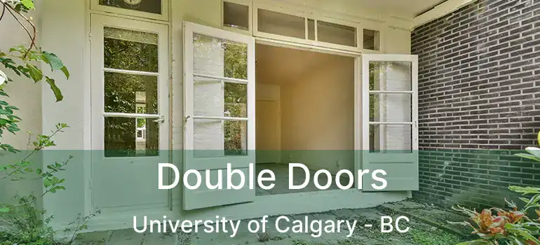  Double Doors University of Calgary - BC