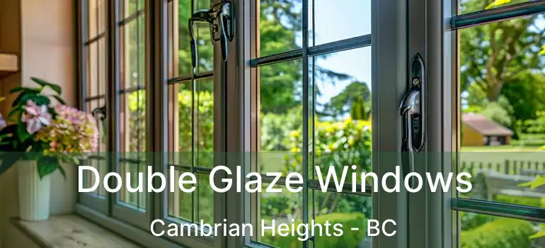  Double Glaze Windows Cambrian Heights - BC