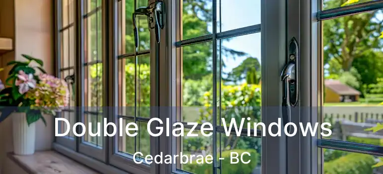  Double Glaze Windows Cedarbrae - BC