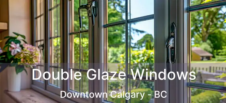  Double Glaze Windows Downtown Calgary - BC