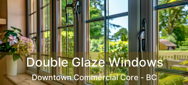  Double Glaze Windows Downtown Commercial Core - BC