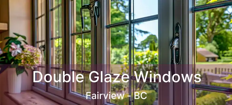  Double Glaze Windows Fairview - BC