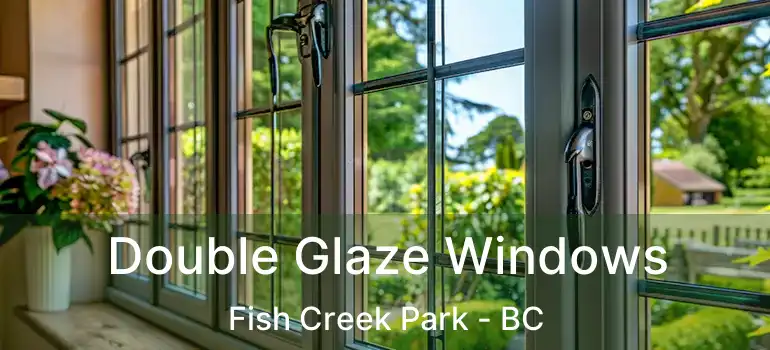  Double Glaze Windows Fish Creek Park - BC