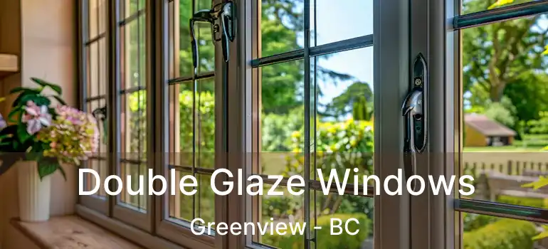  Double Glaze Windows Greenview - BC