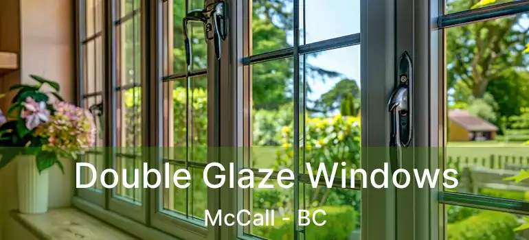  Double Glaze Windows McCall - BC