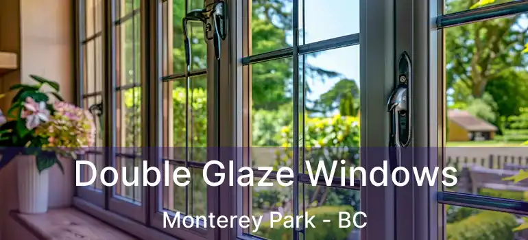  Double Glaze Windows Monterey Park - BC