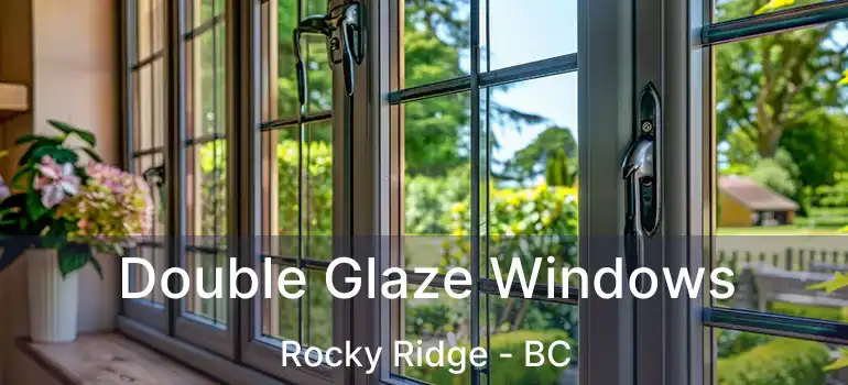  Double Glaze Windows Rocky Ridge - BC